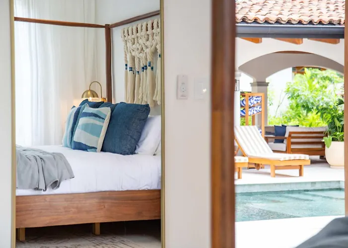 Villa Indigo Coastal -- 3-- 6br Private -- Pool Jungle Blue Zone Living Playa Guiones *