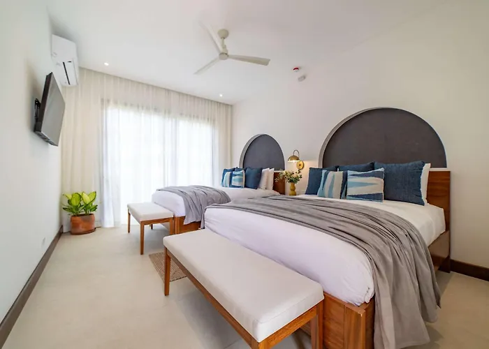 Villa Indigo Coastal -- 3-- 6br Private -- Pool Jungle Blue Zone Living Playa Guiones *